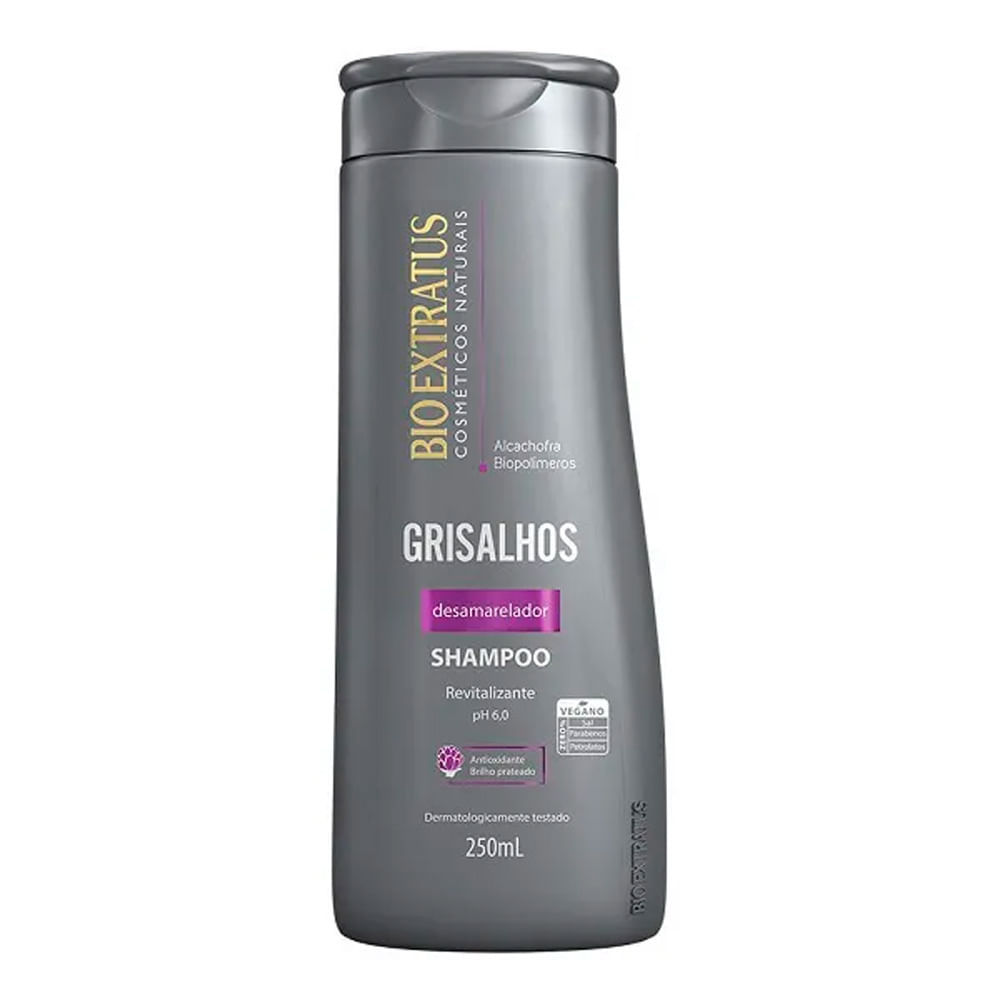 Shampoo Bio Extratus Grisalhos 250ml em Oferta na Shopee
