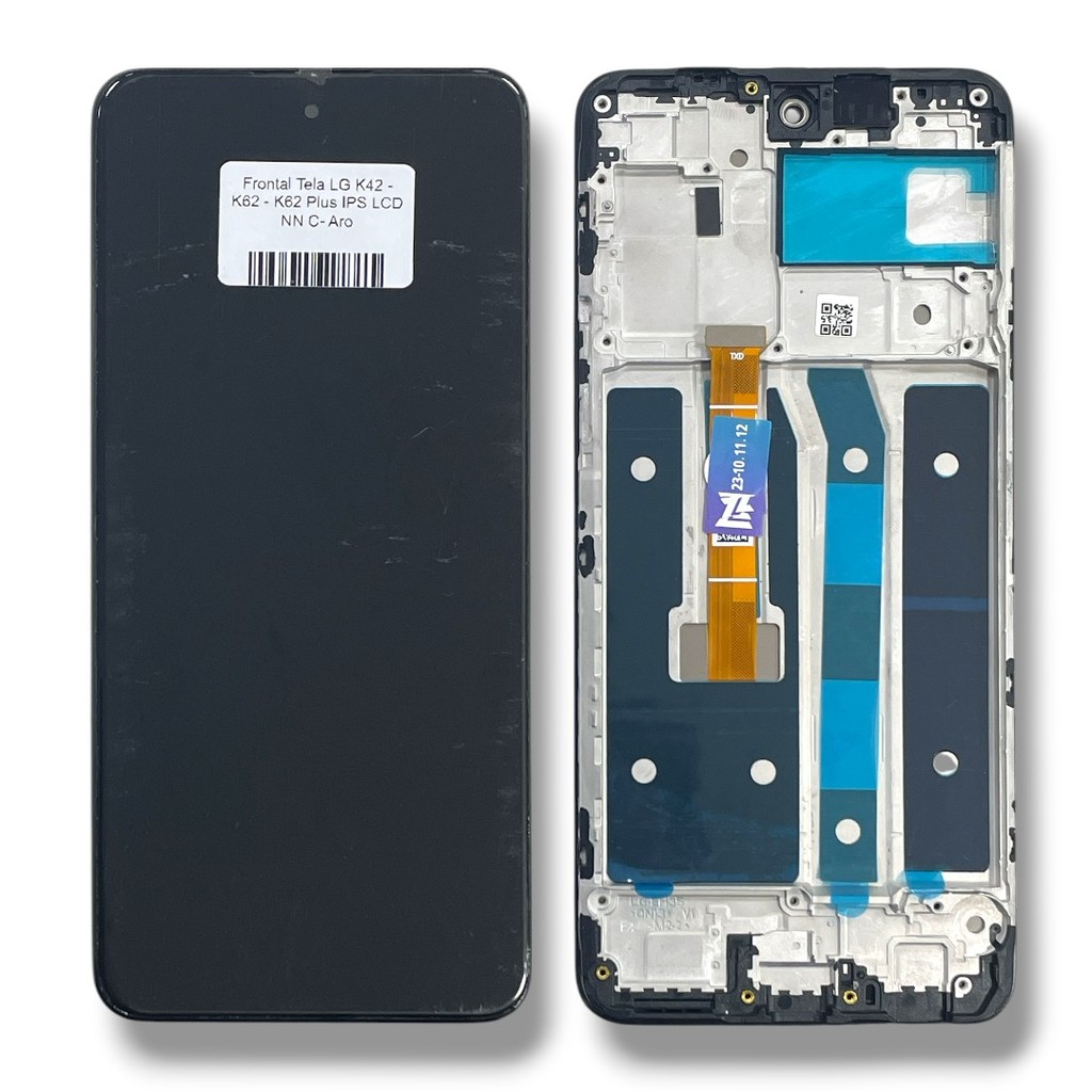 Tela Display Frontal Compatível LG K42 - K62 - K62 Plus IPS LCD C- Aro NN