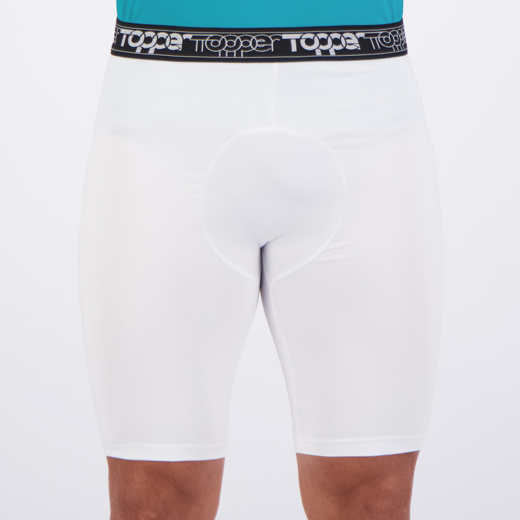 Bermuda Térmica Topper Classic Branca em Oferta na Shopee