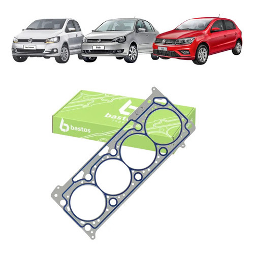 Imagem Junta Cabeçote Aço Inox Fox Polo Gol Parati 1.6 8v Ea111