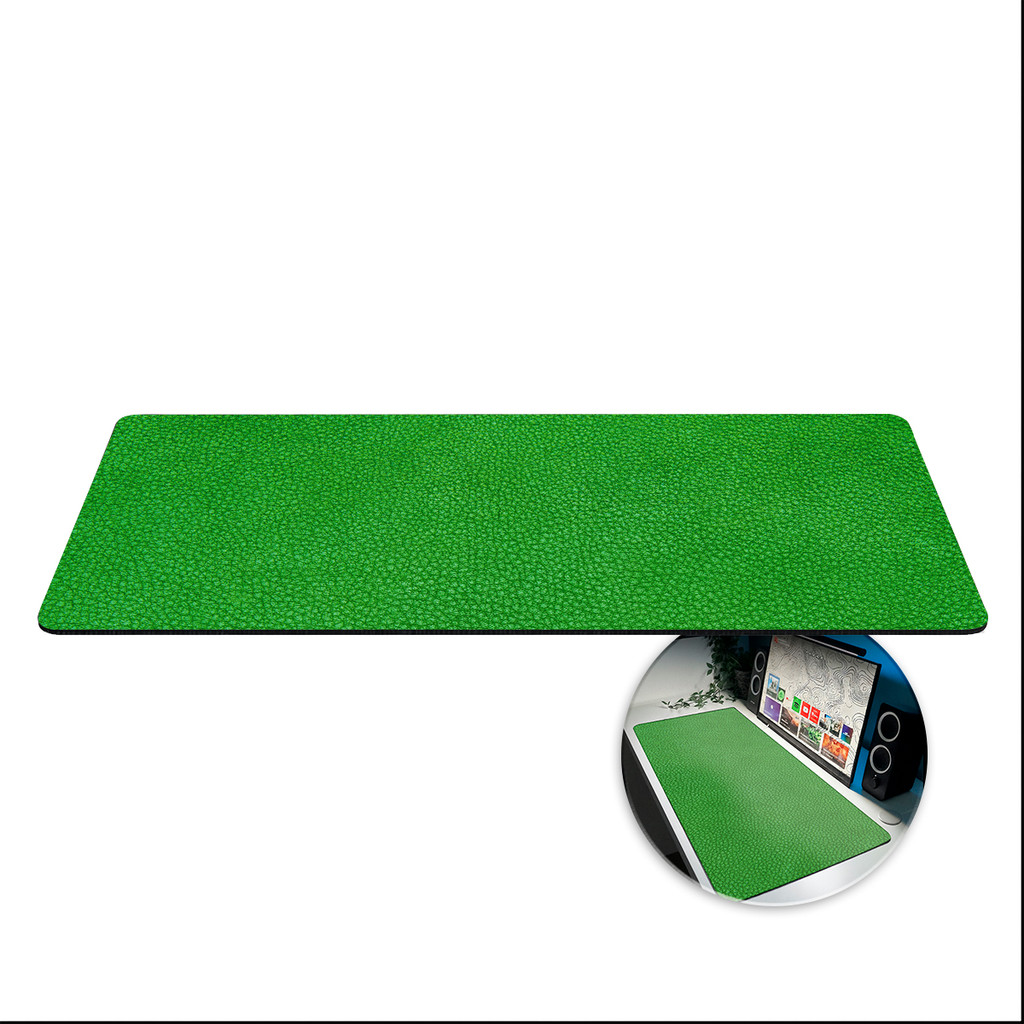 Mousepad  Textura Couro Sofisticado Minimalista 80x30 Grande Home Office Gamer Antiderrapante