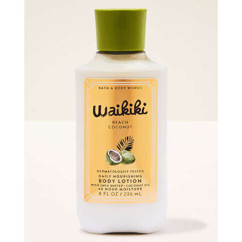 Creme Corporal Bath & Body Works Waikiki Beach Coconut 236ml