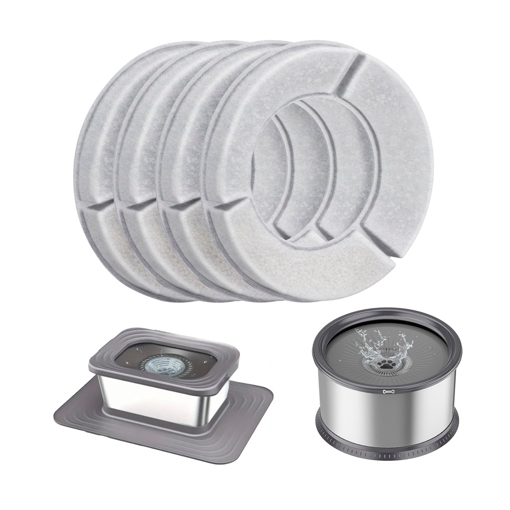 Newpet 4pcs Substituições De Filtro De Fonte De Água Para Gatos-Filtros para Ti