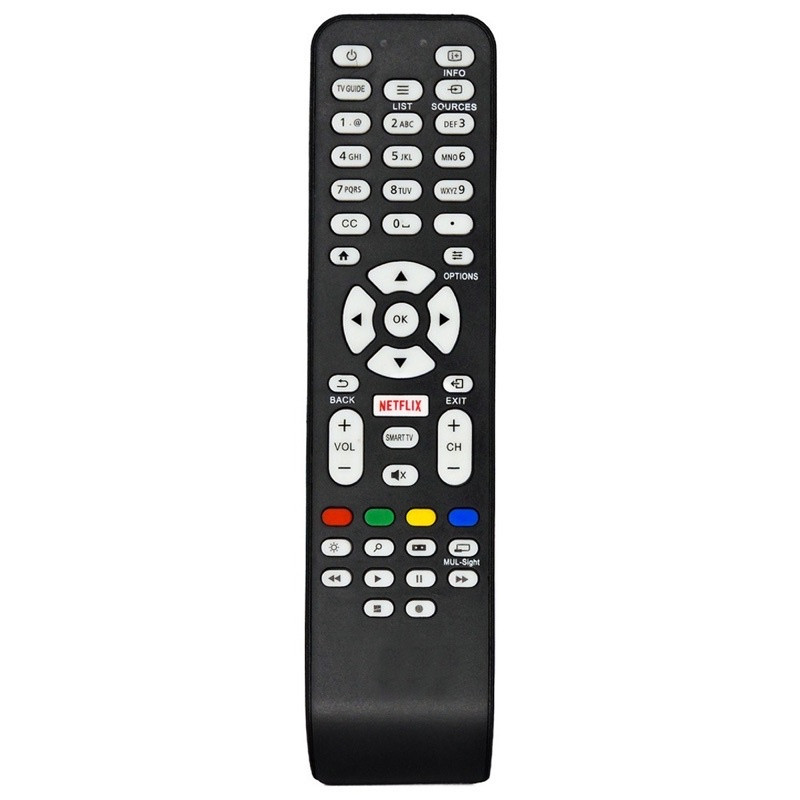7463 Controle Remoto para TV LED AOC CCE Smart Netflix  LE43S5977 LE32S5970 FBG-8050