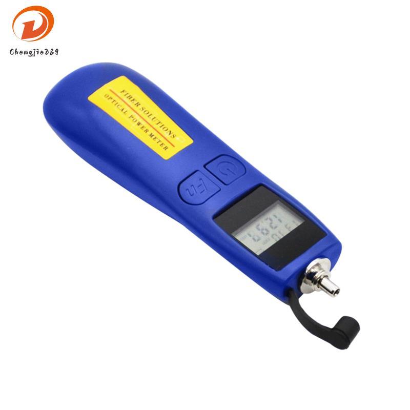 [Novo C] 6 Comprimentos De Onda Mini Medidor De Potência Óptica Testador-70To10 De Fibra Taxa De Trabalho Óptico Portáti