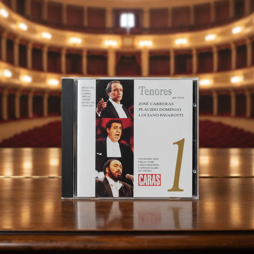 Cd Tenores- Carreras Domingo Pavarotti - Col. 1 Caras