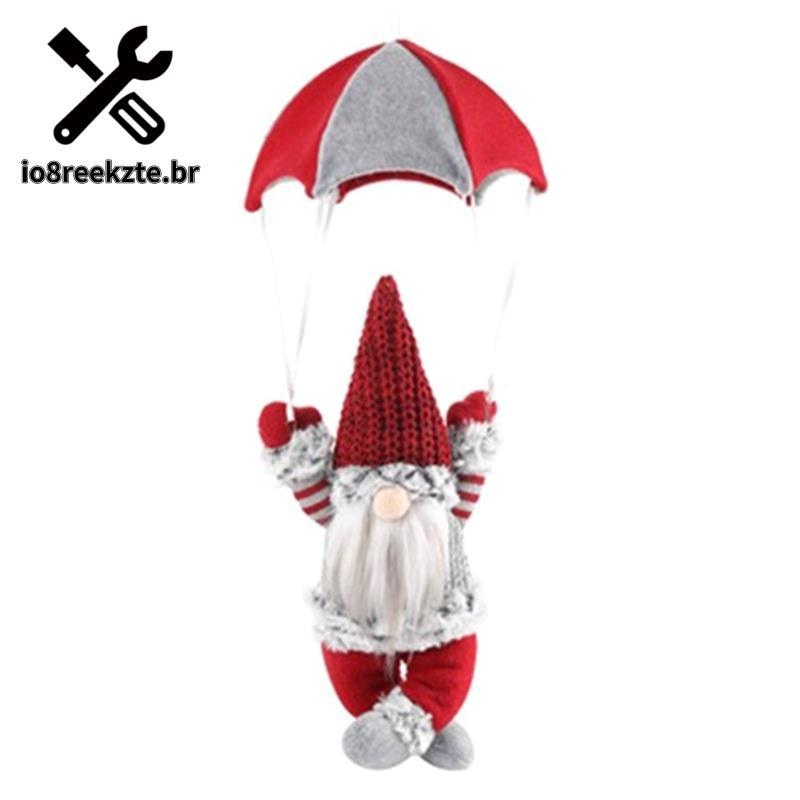 Estatueta De Gnomo Paraquedismo , Boneca Gnome Na Prateleira De Mesa , Pára-Quedas Tomte , Presentes De Pelúcia , Decora