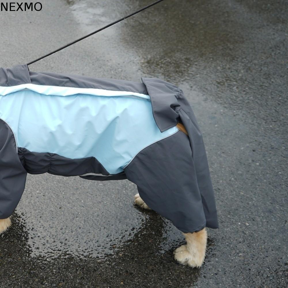 Capa Protetora Para Cauda De Cachorro NEXMO , De Chuva Lavável E Fácil De Usar , Acessórios Impermeáveis Colete Com Capu