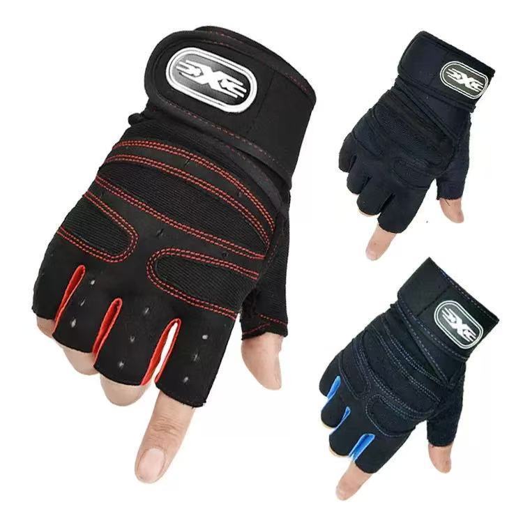 luvas Longa Para Homens Mulheres Equipamento De Barra Levantamento De Peso Ciclismo Antiderrapante