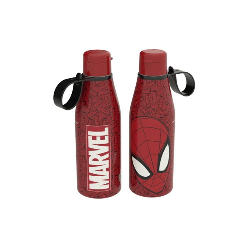 Garrafa Plasútil Homem Aranha 530ml