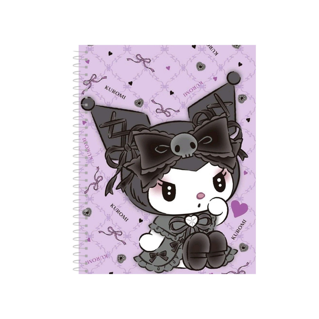 Caderno Kuromi Keroppi Chococat Badtz Maru Hello Kitty My Melody Sanrio 1 Matéria ,10  ou 20 Matérias em Oferta na Shopee