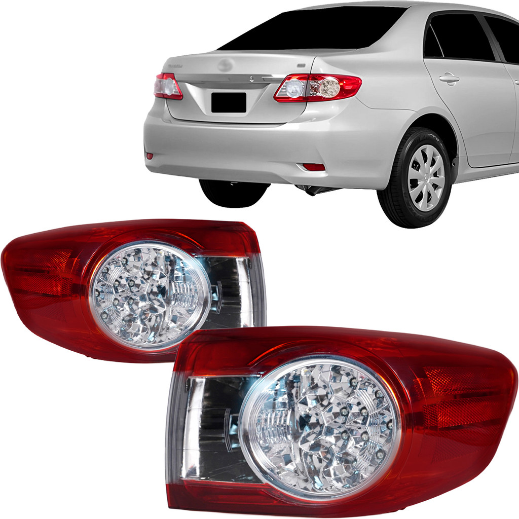 Lanterna Traseira Corolla 2012 2013 2014 Canto Sem Led em Oferta na Shopee