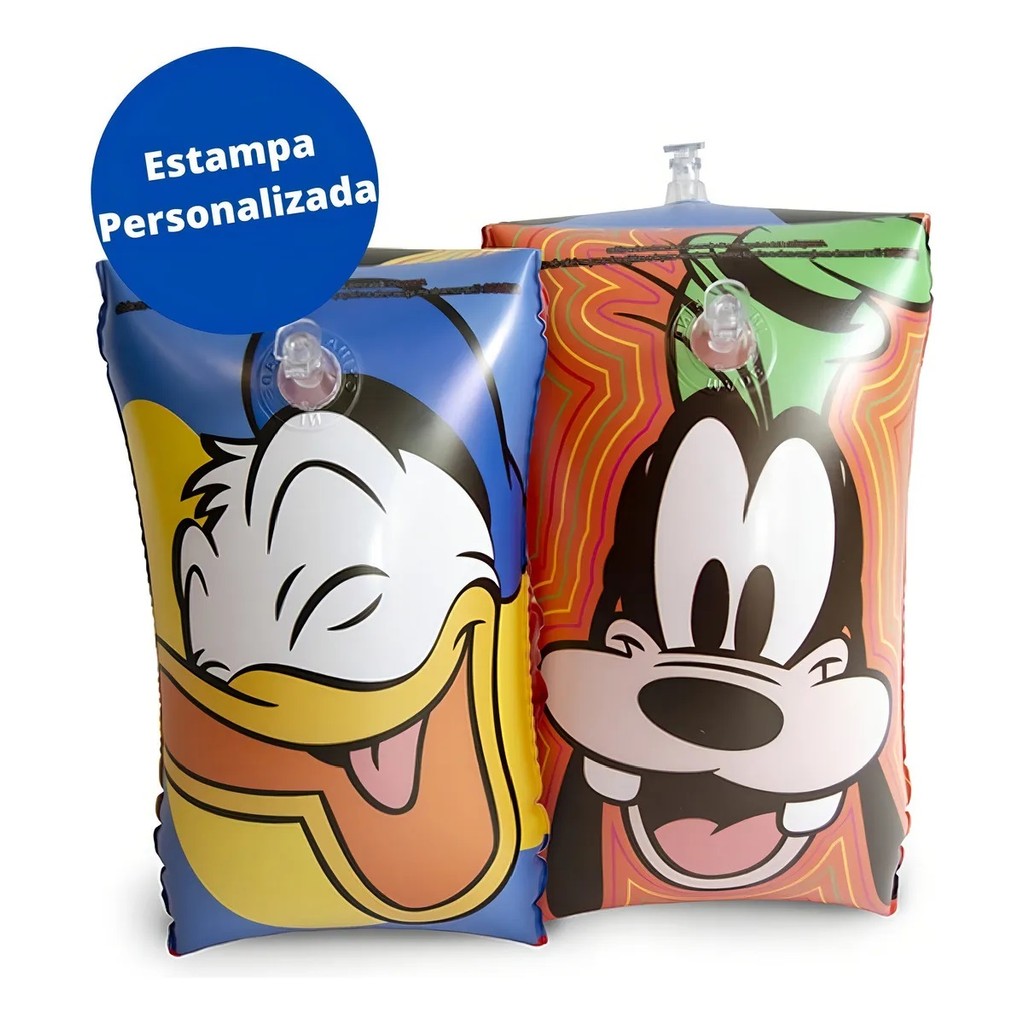 BOIA DE INFLÁVEL BRAÇO 23 x 14cm ETITOYS ATÉ 20KG - MICKEY