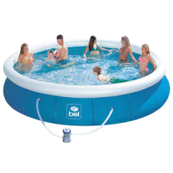 Piscina Inflável 12.000 Litros + Cobertura + Lona + Filtro 110V Bel