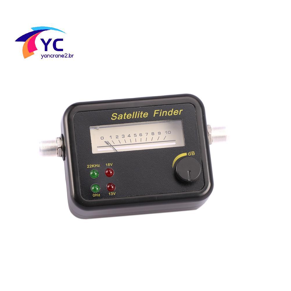 Testador De Medidor De Sinal De Satélite Com Display LCD Digital De Plástico YCBR .