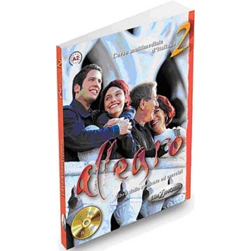 Livro Allegro Libro Dello Studente Ed Esercizi Corso Multimediale d'Italiano 2 de Vários Autores 7762100