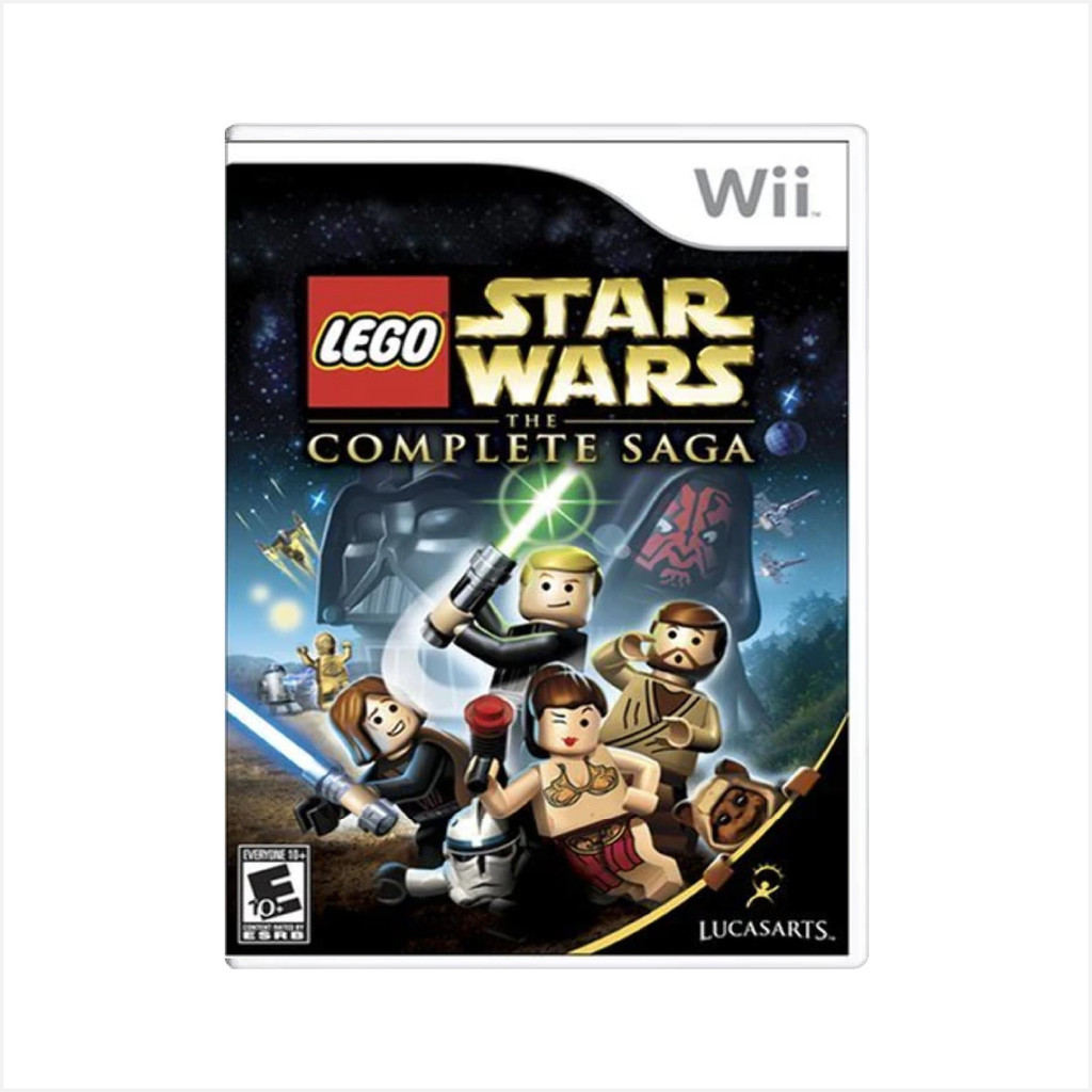 Jogo Lego Star Wars The Complete Saga - Wii - Usado - Original