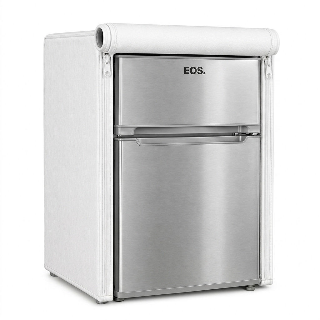 Capa Para Frigobar EOS Duplex 88L - EFB140DI - Corino Branco