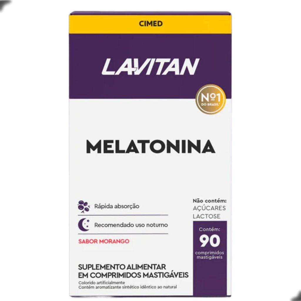 Melatonin 0,21mg Sono Noite 90 Comprimidos Lavitan