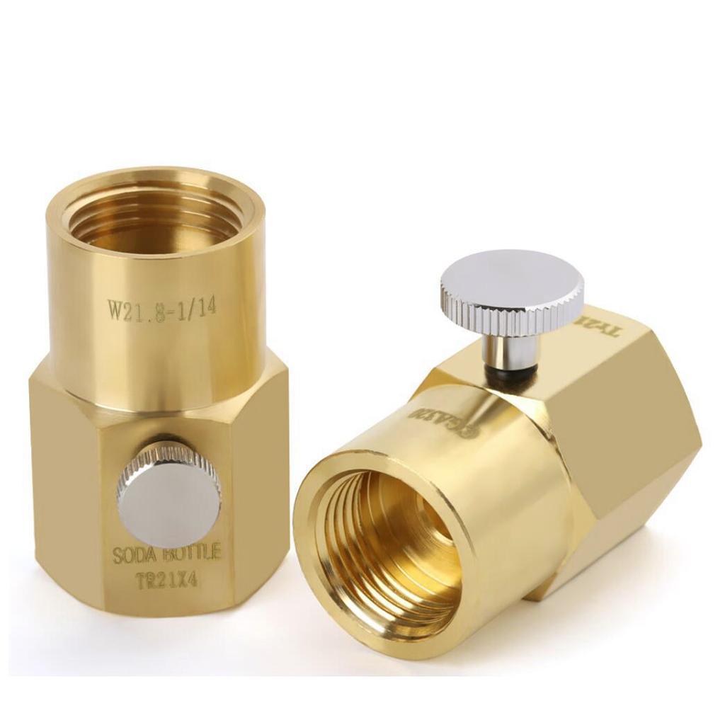 [reyalxaxg] Adaptador De Transferência De Grandes Garrafas De CO2 Em Cilindros TR21-4 A W21.8
