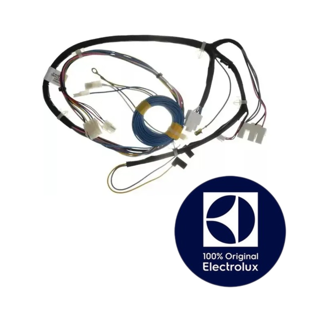 CHICOTE REDE ELÉTRICA INFERIOR PARA LAVADORA ELECTROLUX ORIGINAL (BIVOLT)  - LTR15 - EW115SLCW - EW115SLYW
