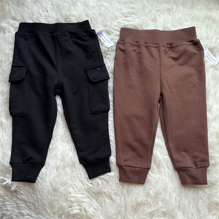 Y209 europeu americano único meninos meninas bebê primavera outono Sweatpants calças esportivas calças compridas calças 