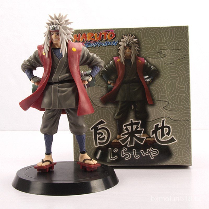202619CM Naruto Shippuden Personagem de Anime Jiraiya (Kama Sage) Estátua de PVC Modelo Articulado Brinquedo Colecionáve