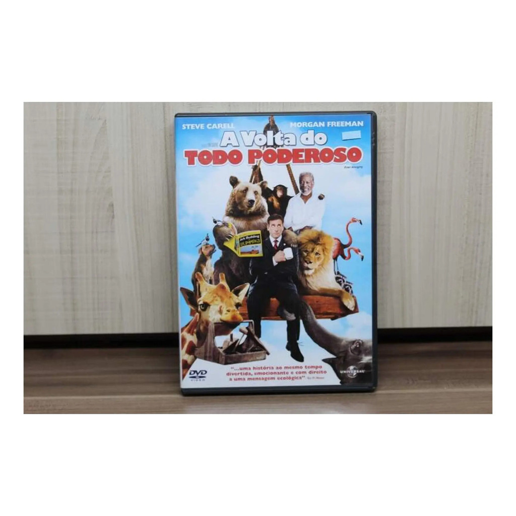 Dvd A Volta Do Todo Poderoso Steve Carell Morgan Freeman
