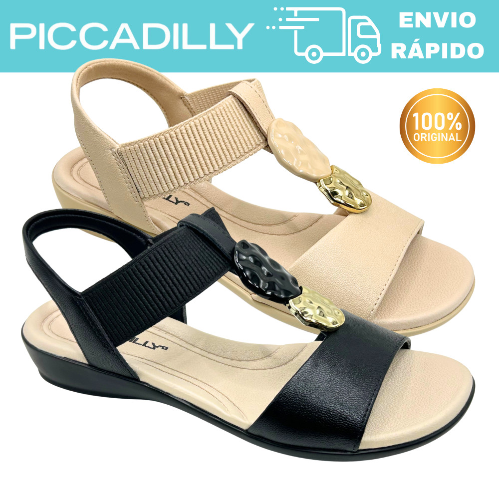 Sandália Anabela 500405 Piccadilly – Conforto Absoluto e Design Moderno em Oferta na Shopee