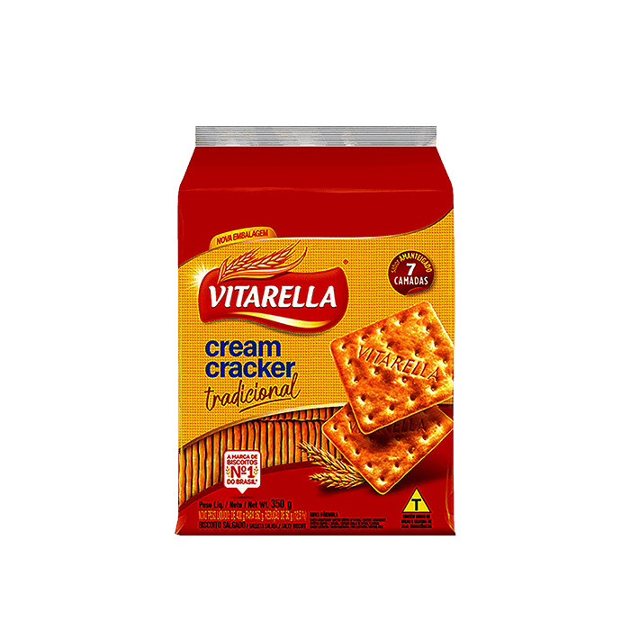 Cracker cream tradicional Vitarella 350g
