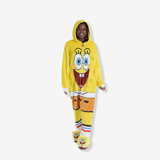 Macacão Kigurumi Bob Esponja em Oferta na Shopee