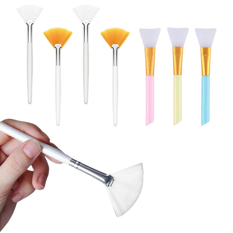 Conjunto De Pincéis Para Máscara Facial , 7 Peças , Faça Você Mesmo , Aplicador Macio , Ferramentas De Maquiagem , Venti em Oferta na Shopee