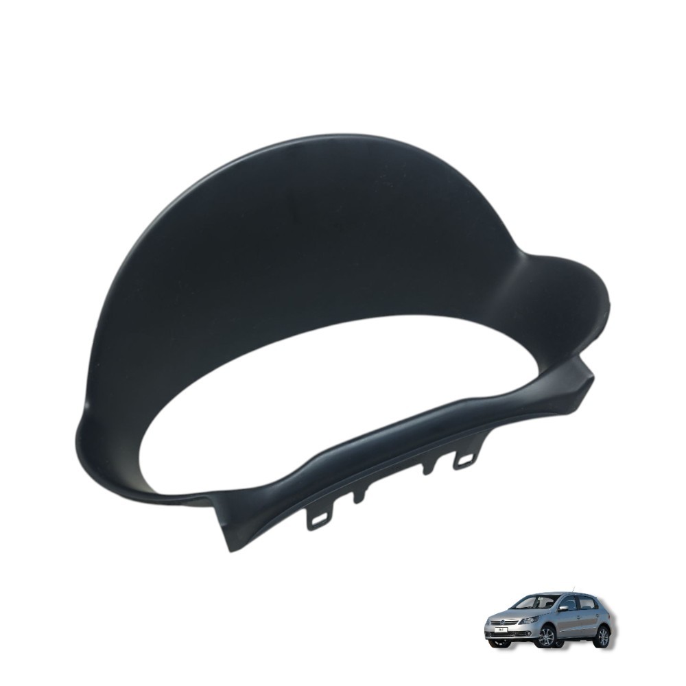 Acabamento Velocimetro Painel Inst Vw Gol G5 2011 1.0 Flex Preto