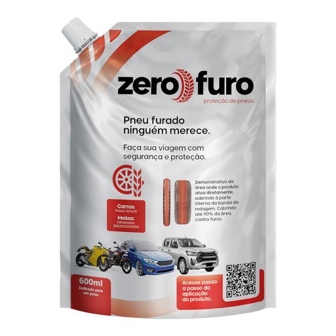 BLINDAGEM PARA PNEUS ZERO FURO 600ML - ZF600 em Oferta na Shopee