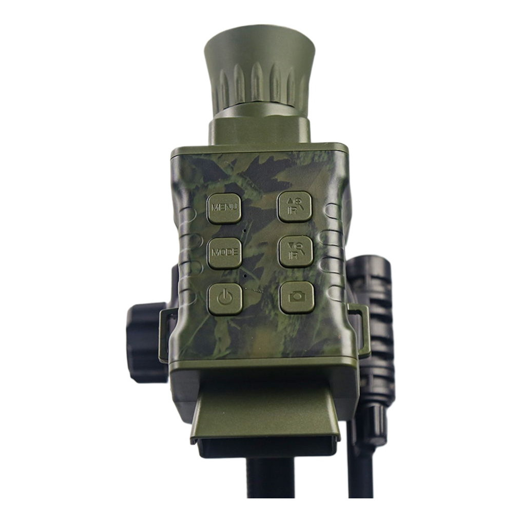 Monóculo Visão Noturna Ir Nv3000 4k 36mp Camuflado Zoom 5 X