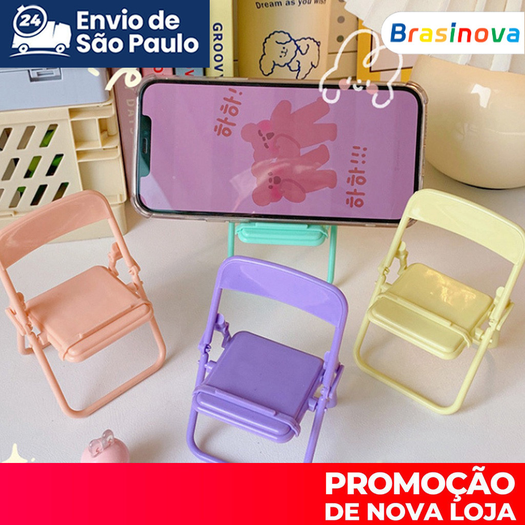 Cadeira tipo multifuncional decoração de mesa de jantar conjunto dobrável para celular