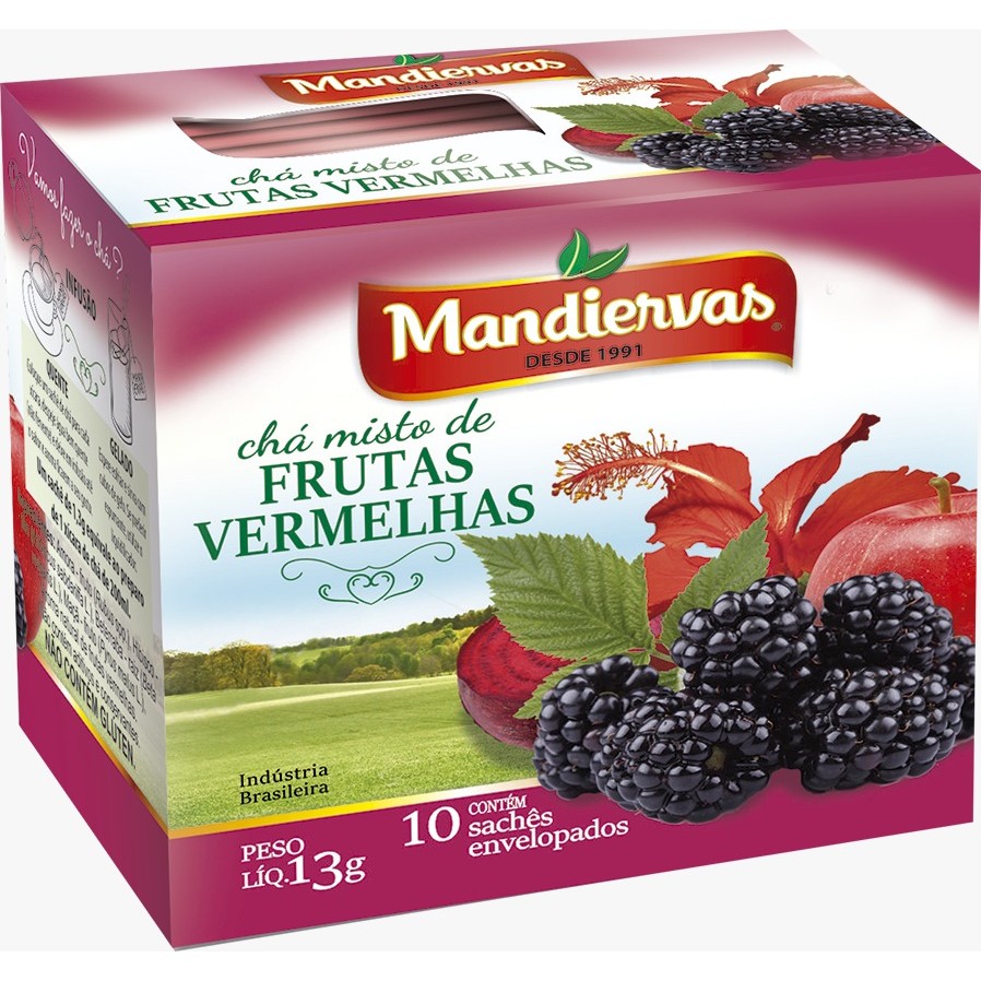 Cha mandiervas 10 unidades