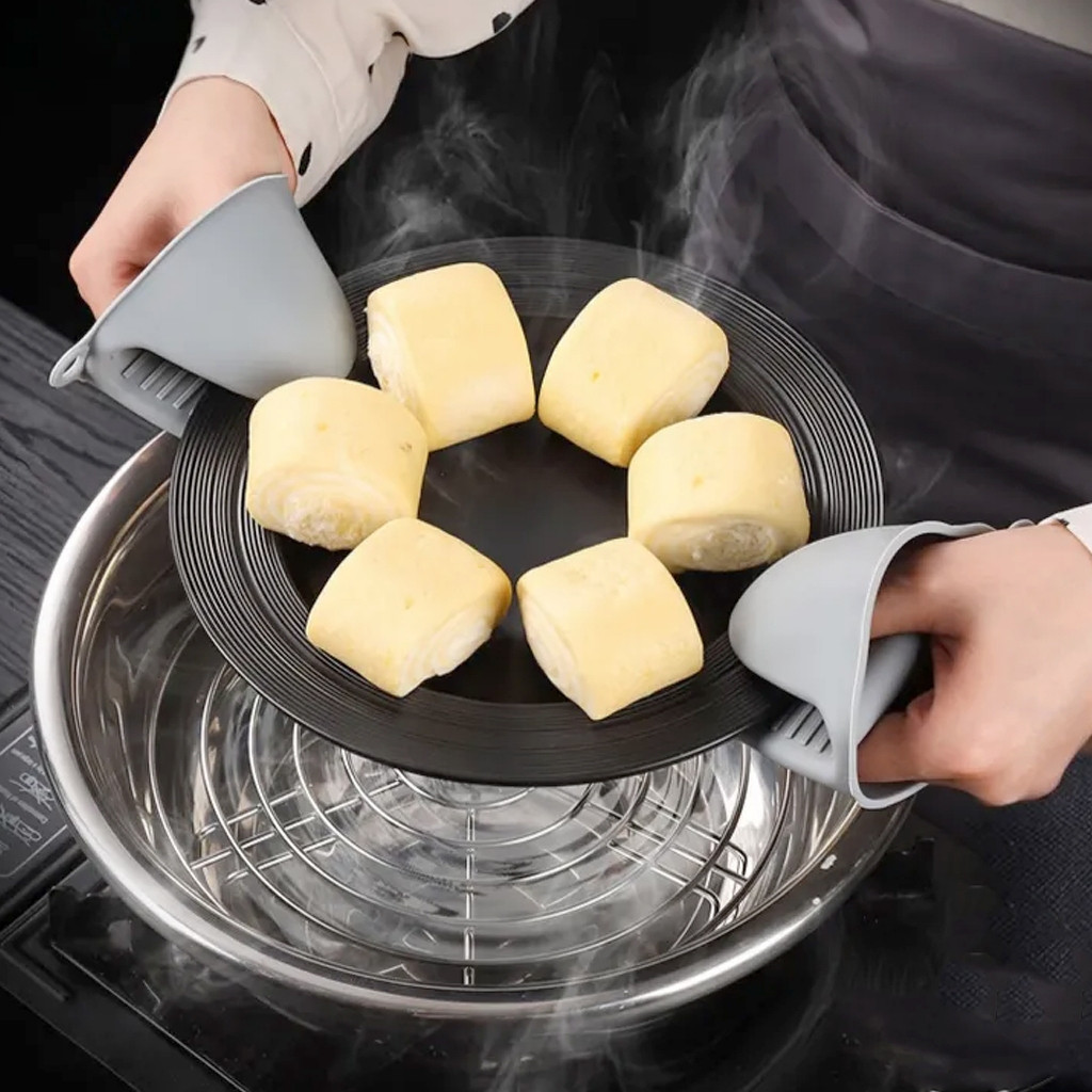 Kit 2 Luvas Silicone Térmica Cozinha Pegador Bico Pato Forma