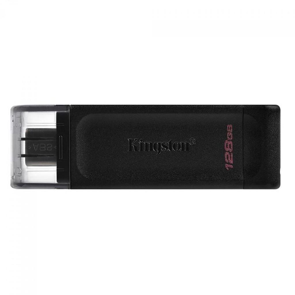 Pendrive Kingston DataTraveler 70, 128GB, USB Tipo-C 3.2, DT70/128GB em Oferta na Shopee