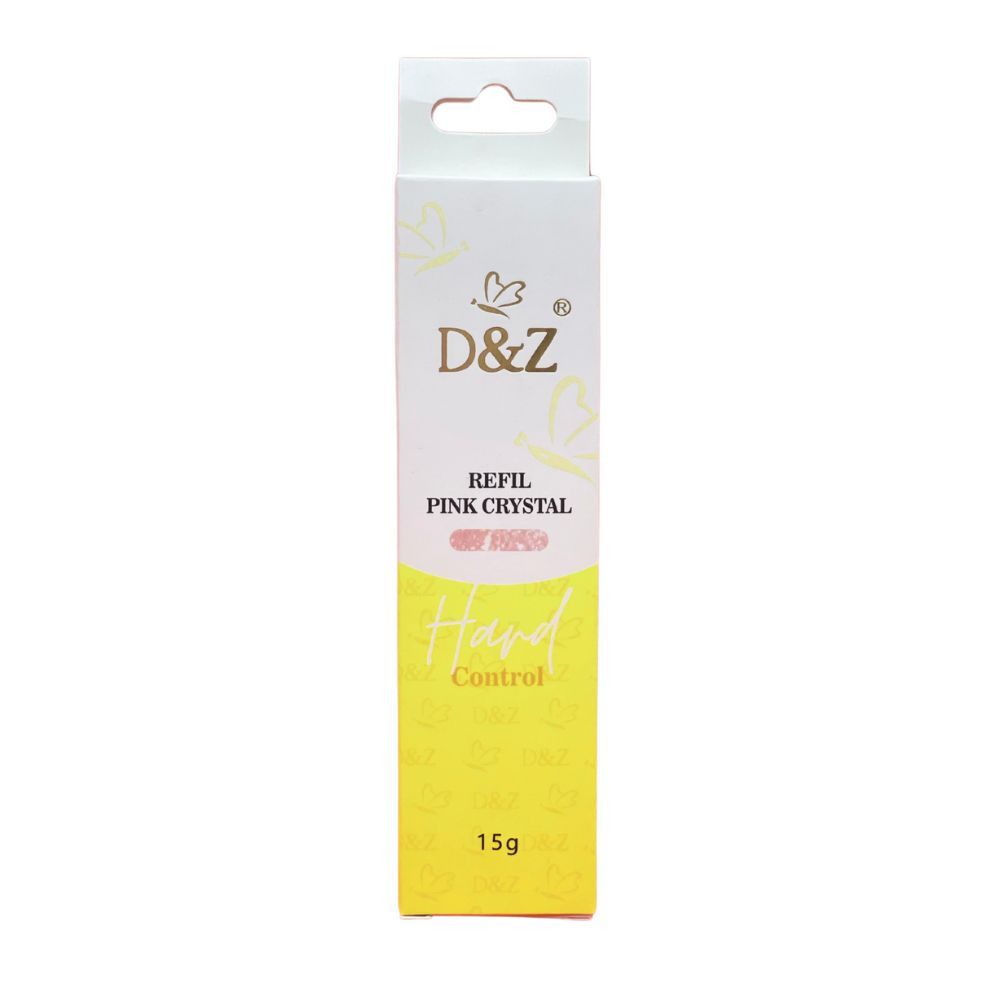 Refil Control Hard Pink Cristal 15g D&z em Oferta na Shopee
