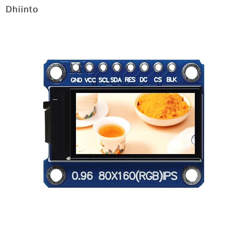 [Dhiint] 0.96 Polegada IPS Display OLED Módulo Para 80 * 160 65K Colorido RGB TFT LCD Placa ST7735 ST7735 DIY Em