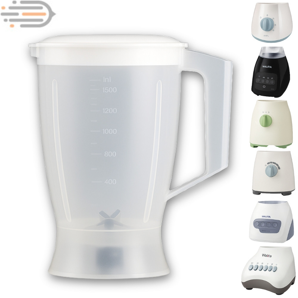 Copo Liquidificador Walita Compatível LIQFAZ LIQART LIQMAIS COMFORT DAILY Reposição Polipropileno