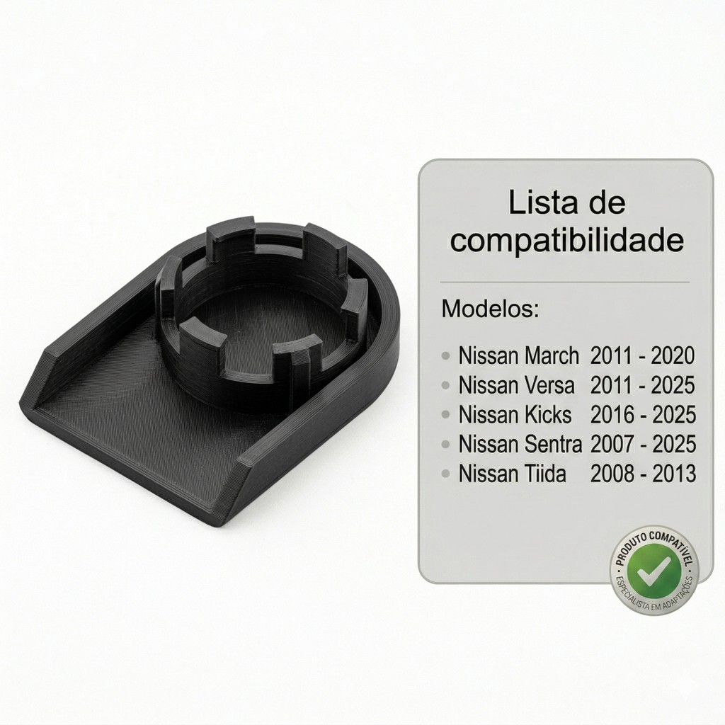 Tampa Parafuso Limpador Compatível Com Sentra 2007 a 2025