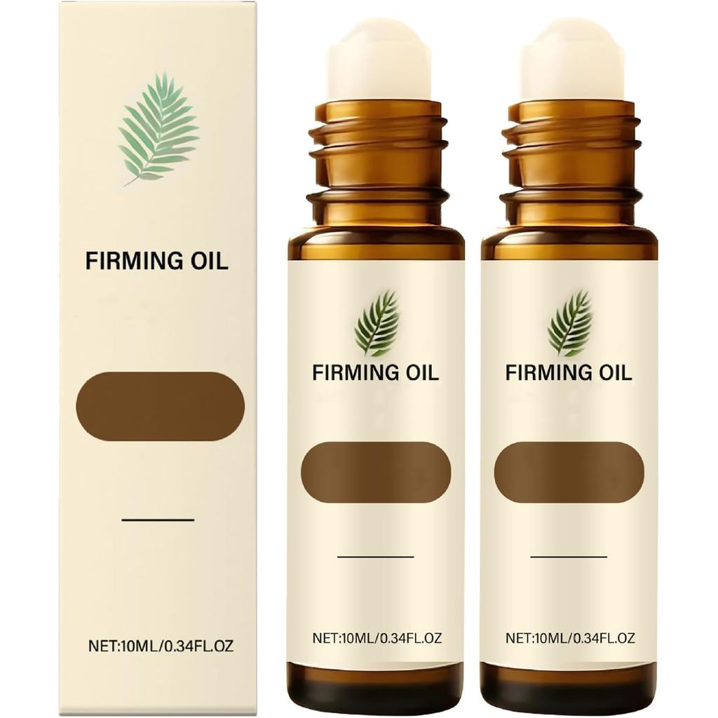 Sérum Roll-On Anti-Rugas com Efeito Lifting Instantâneo, Óleo Facial Firmador com Ácido Hialurônico e Vitamina E, Aplica