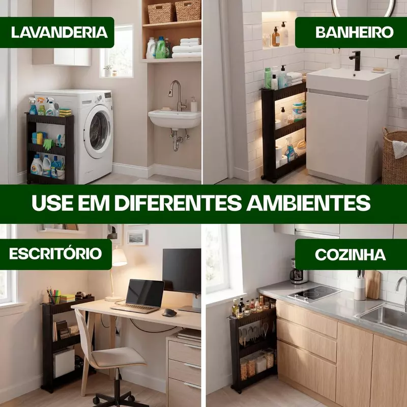 Carrinho Organizador Multiuso Kaziva — foto 5