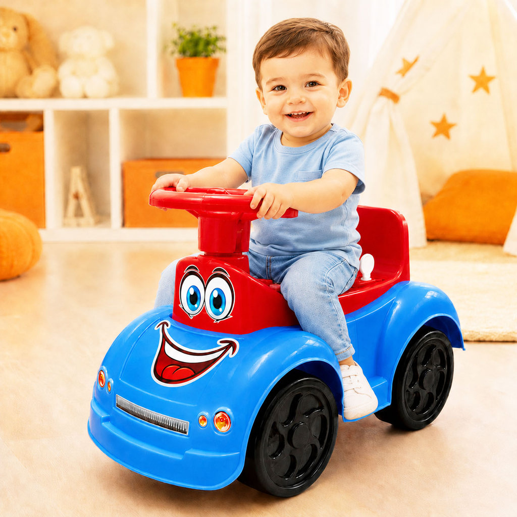 Triciclo Lugtoka Totoca Azul Menino Carrinho Infantil Oferta