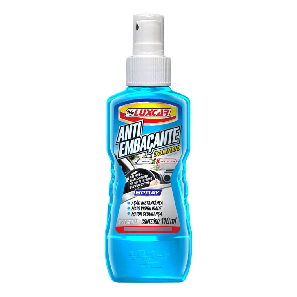 Antiembaçante Interno 110ml Ação Instantânea Vidros