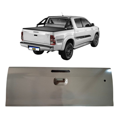 Tampa Traseira Caçamba Toyota Hilux 2005 A 2015 C/furo
