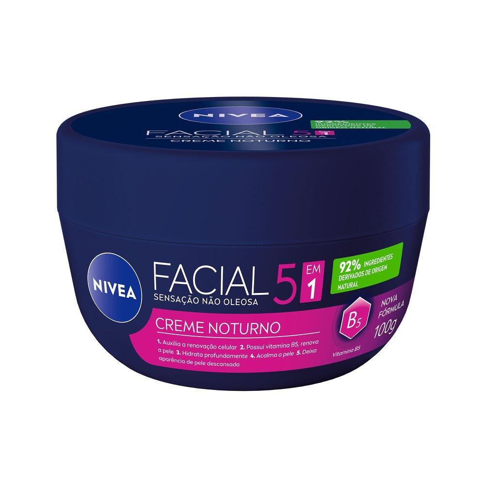 Creme Facial NIVEA Noturno 100g em Oferta na Shopee
