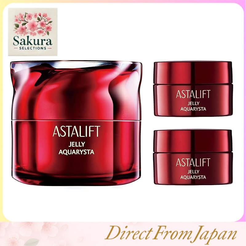 Jelly Aquarista Starter Set – Hydrating Jelly-Texture Serum with Mini Trial Sizes, Ceramide-Enhanced Skincare Essentials